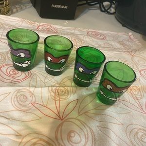 Ninja turtle shot glasses